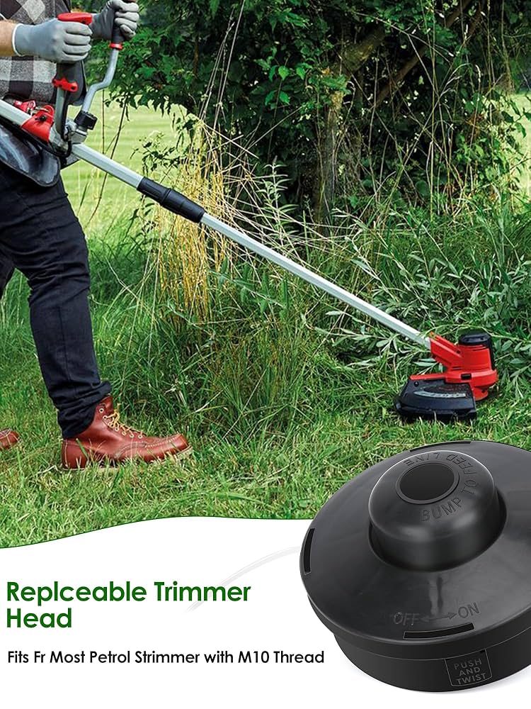 Amazon.com: YOUSHARES Universal Trimmer Head - Weed Eater